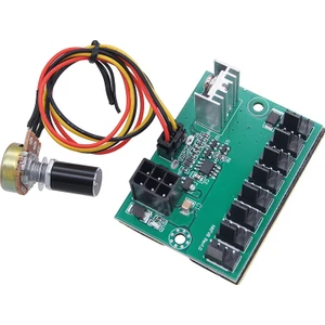 8 Kanallı Bilgisayar Fan Hız Kontrolörü Modülü DC12V
