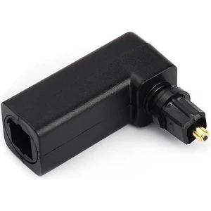 Optik Toslink Dik Açı 90 Derece Dişi Optik Çevirici