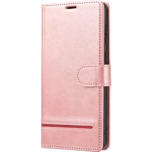 Yue Store Samsung Galaxy A73 5G Pembe Clic Deri Telefon Kılıfı (Yurt Dışından)