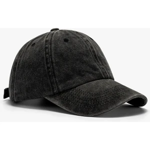 Wonderful Day Kot Görünümlü Ayarlanabilir Şapka - Siyah  (Yurt Dışından)