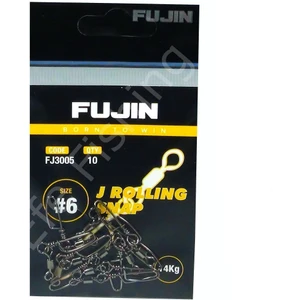 J Rolling Snap Bilyalı Kilitli Klips Black Nickel