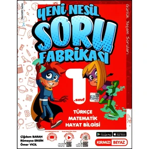 Kırmızı Beyaz Yayınlar Soru Fabrikası 1.Sınıf