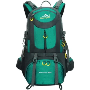 40 L Çok Fonksiyonlu Açık Tırmanma Sırt Çantası Su Geçirmez Kamp Yürüyüş Sırt Çantası Mavi (Yurt Dışından)