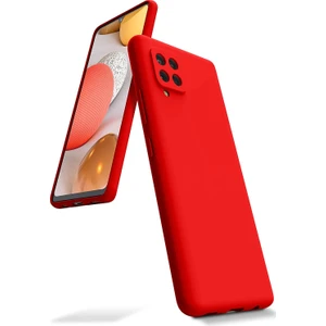 M.TK Moveteck Samsung Galaxy M33 5g Uyumlu Kılıf Kamera Lens Korumalı Mat Silikon Soft Kapak