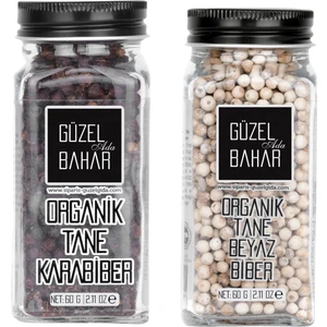 Güzel Ada Gıda Organik Tane Biber Seti