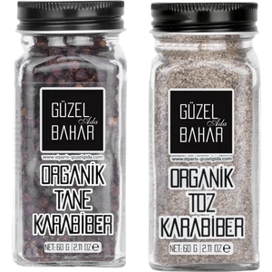Güzel Ada Gıda Organik Karabiber Seti