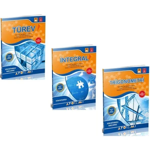 Apotemi Yayınları  Türev Integral ve Trigonometri Seti 3 Kitap