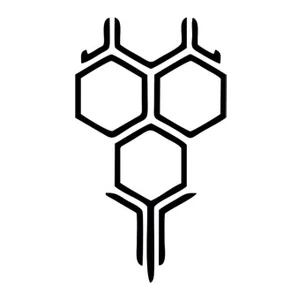 Rs Auto Aksesuar Petek Sticker Siyah 35 x 58 cm