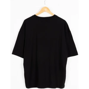 Düz Siyah Oversize T-Shirt