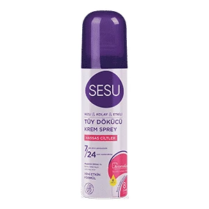 Tüy Dökücü Krem Sprey Hassas Ciltler Için 150 Ml