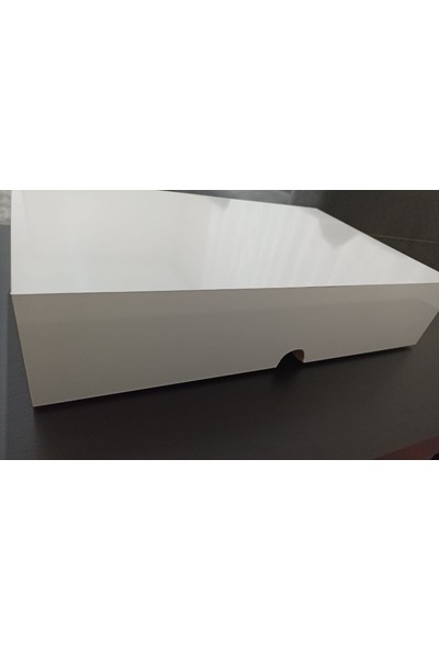 Adeta bilgisayar Monitör Yükseltici 50 x 30 x 10 cm Parlak Mdf Beyaz