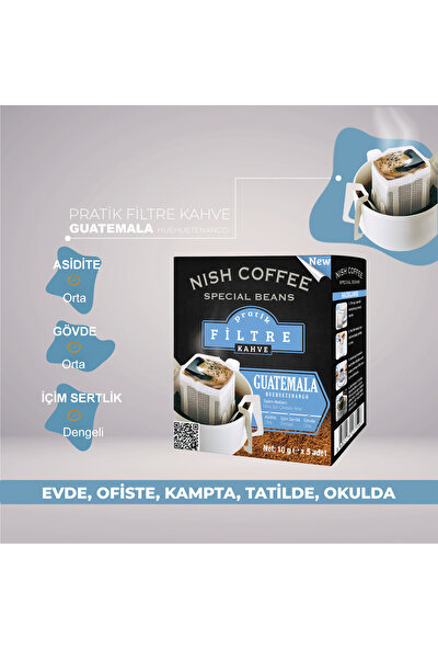 Nish Kahve Pratik Filtre Kahve Guatemala