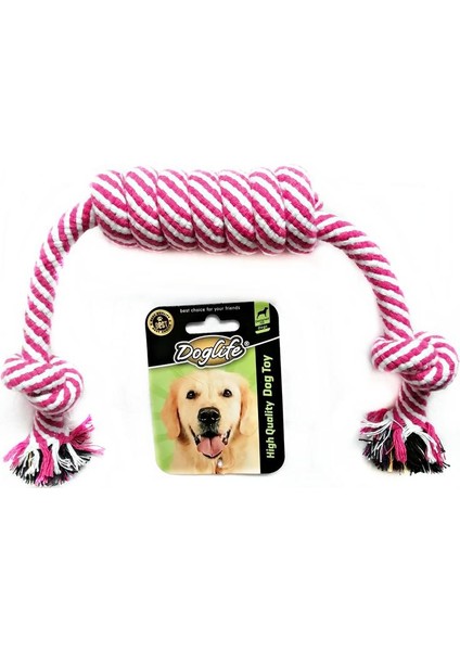 Düğümlü Halat Diş Ipi Köpek Oyuncağı 44CM - 120GR