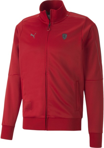 Ferrari Style Mt7 Erkek Full Zip Eşofman Üstü 53577702 Kırmızı Xl - Kırmızı