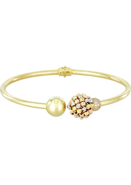 Altın Dorika Toplu Bilezik T058891