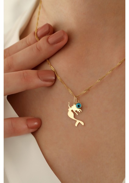 14 Ayar Altın Singapur Zincir Deniz Kızı-Göz Kolye fiyatları