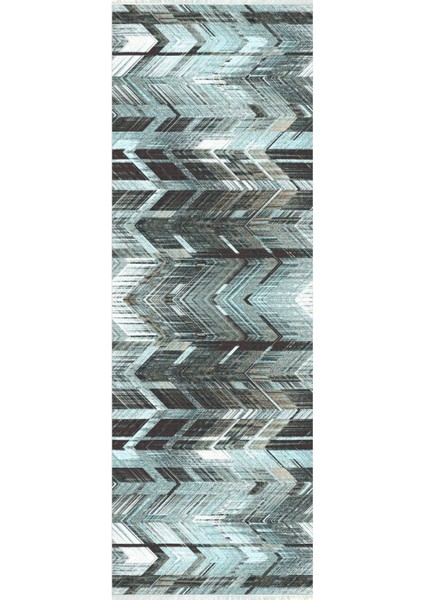 Dijital Baskılı Kaymaz Taban Yıkanabilir Modern Desenli Koridor Halısı Yolluk NHU-HS-364 fiyatları