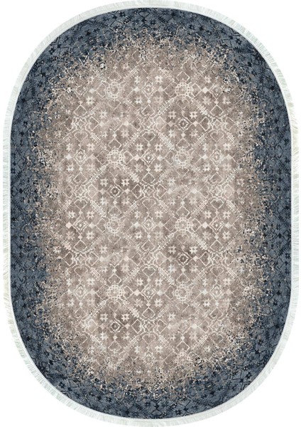 Dijital Baskılı Kaymaz Taban Yıkanabilir Oval Salon Halısı Mutfak Halısı ve Yolluk NHO-HT-246 fiyatları