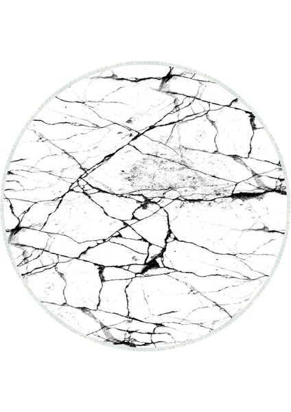 Dijital Baskılı Kaymaz Taban Yıkanabilir Yuvarlak Salon Halısı ve Mutfak Halısı NHY-HT-418