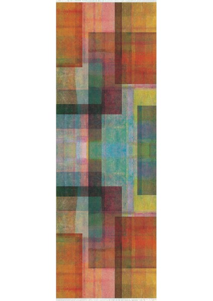 Dijital Baskılı Kaymaz Taban Yıkanabilir Modern Desenli Koridor Halısı Yolluk NHU-HS-231 fiyatları