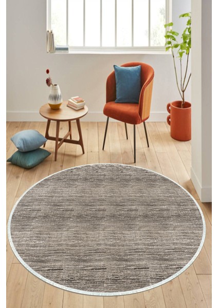 Dijital Baskılı Kaymaz Taban Yıkanabilir Yuvarlak Salon Halısı ve Mutfak Halısı NHY-HY-1251