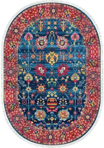 Dijital Baskılı Kaymaz Taban Yıkanabilir Oval Salon Halısı Mutfak Halısı ve Yolluk NHO-HY-894 fiyatları