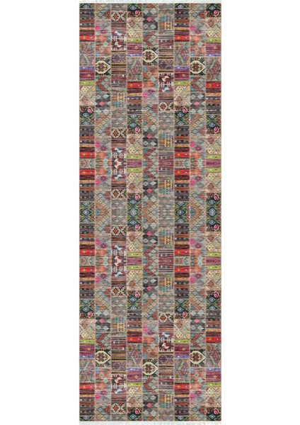 Dijital Baskılı Kaymaz Taban Yıkanabilir Modern Desenli Koridor Halısı Yolluk NHU-SD-314 fiyatları
