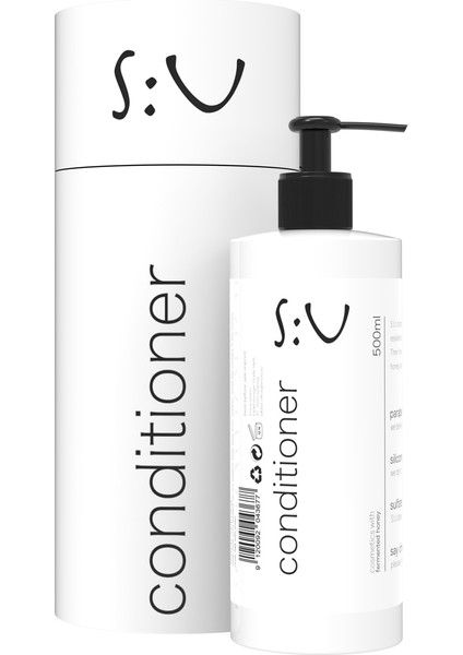 Conditioner 500 ml Saç Kremi 500 ml - Tuz Paraben Silikon Sles / Sls içermez fiyatları