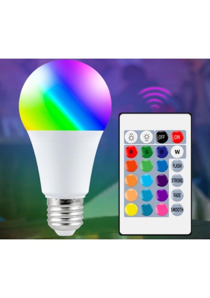 KES300 9W Rgb Kumandalı Ampul