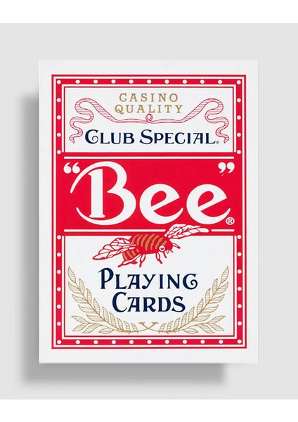Bee Oyun Kartı (Kırmızı)