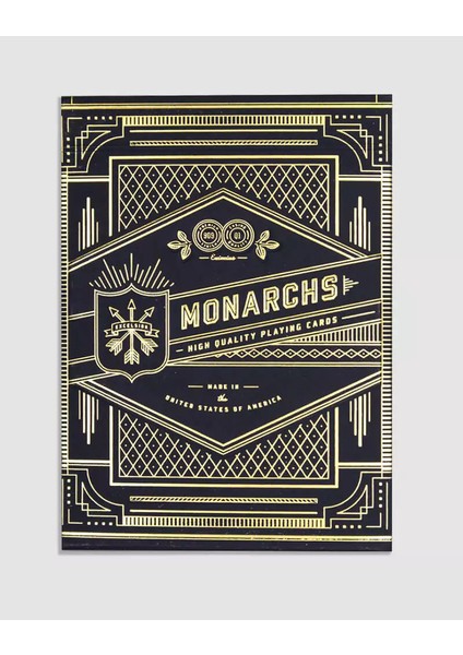Monarchs Siyah Oyun Kartı
