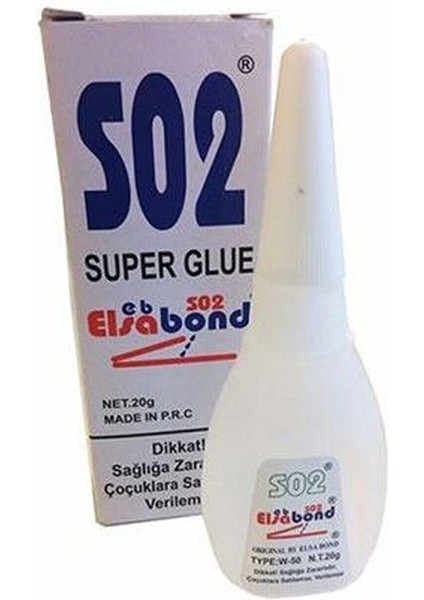 Elsabond S02 Japon Yapıştırıcısı 20GR