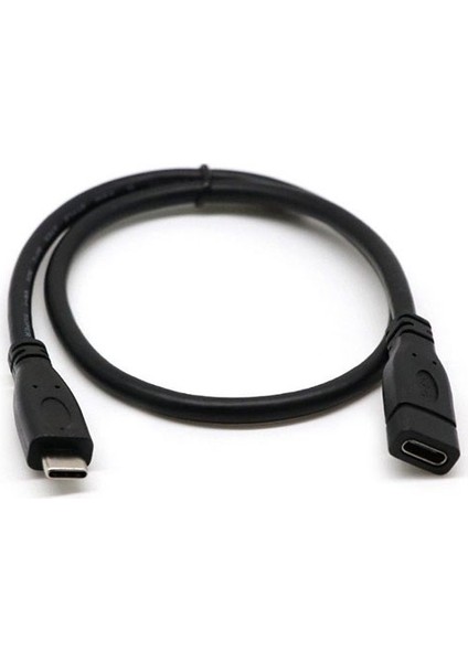 Type C USB 3.1 Dişi / Erkek Uzatma Kablosu 1m
