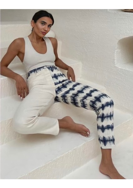 Çift Renk Skinny Pantolon