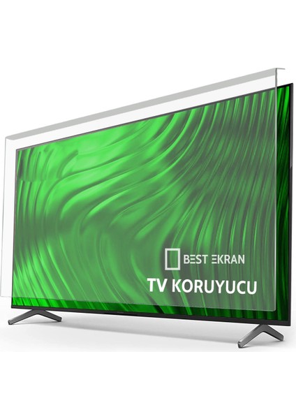Samsung HG43EF690DB Tv Ekran Koruyucu - Samsung 43" Inç Tv Ekran Koruyucu Şeffaf Paneli