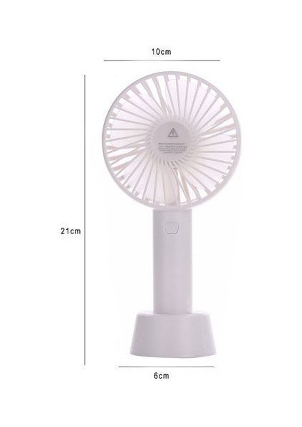 Mini Şarjlı Fan Taşınabilir El ve Masaüstü Soğutucu Vantilatör