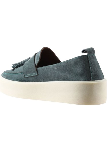 Yeşil Süet Erkek Klasik Ayakkabı fırsatları