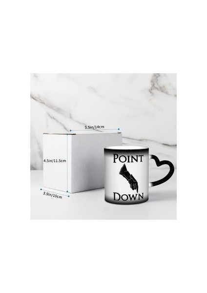 Patlayıcı 11OZ Renk Değiştirme Kupası Termal Hassas Sıcaklık Değiştirme Kupası Seramik Sürgün Edildiğinde Sıcak Kupası(Yurt Dışından) modelleri