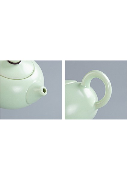 Mor Kil Çay Seti Lüks Seramik Kung Fu Çay Potu ve Bardak Seti Vintage Çay Töreni Tetera Ceramica Mutfak Aksesuarları DK50TS | Teaware Setleri(Yurt Dışından) modelleri