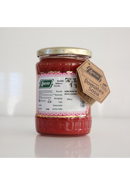 Domates Sosu Sade 550 G.