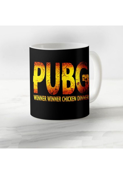 Pubg Temalı Model 25 Porselen Kupa Bardak