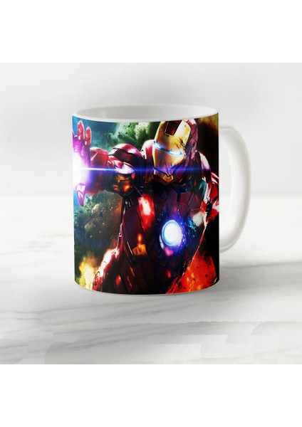 Iron Man Efsane Model 12 Kupa Bardak