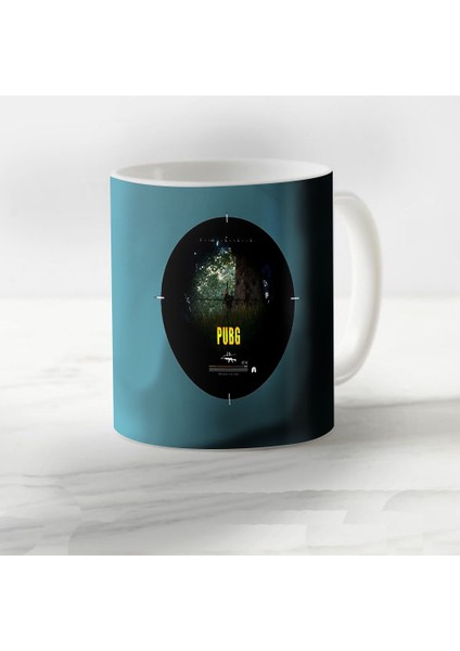 Pubg Temalı Model 47 Porselen Kupa Bardak