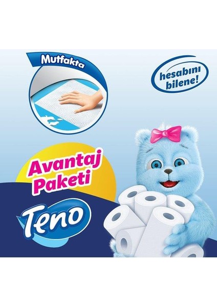 6 Lı Kağıt Havlu Towel 4'lü Paket