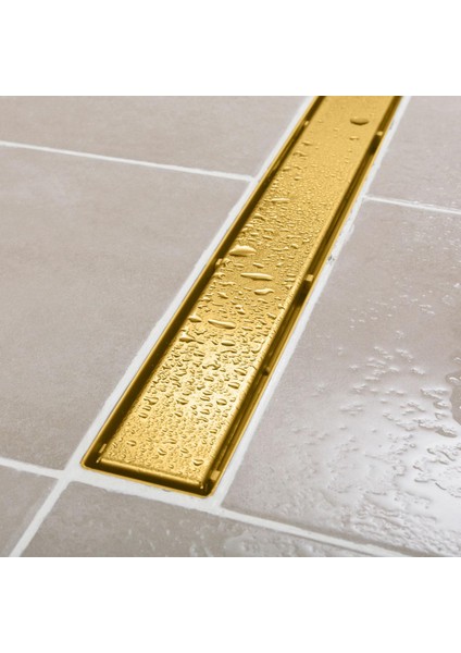 Line 6 Gold Plain 40 cm Izgaralı Duş Kanalı 1156-1034000-71 fiyatları