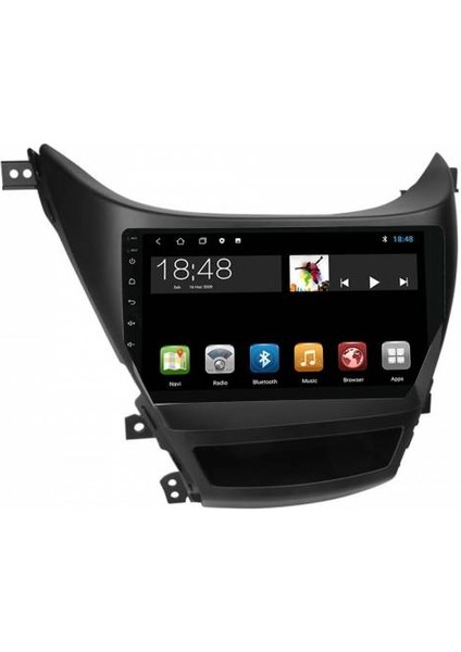 Nakamachi Hyundai Elantra 2012-2014 Android Sistem Carplay Destekli Multimedia Navigasyon Teyp