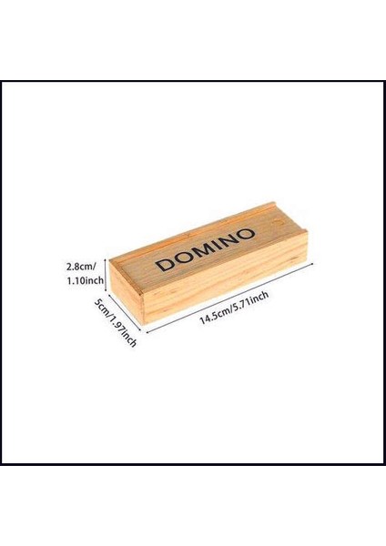 Domino Plastik Ahşap Kutulu 1096116