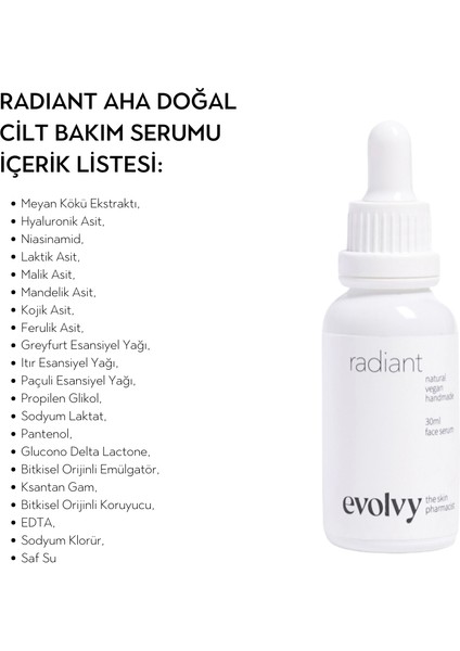 Radiant Yüz Bakım Serumu fırsatları