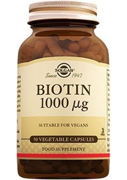 Biotin 1000 Mg 50 Capsules