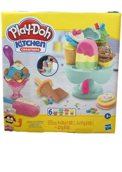 Play Doh Mutfak Atölyesi Dondurma E5112 E5332 Lisanslı Ürün